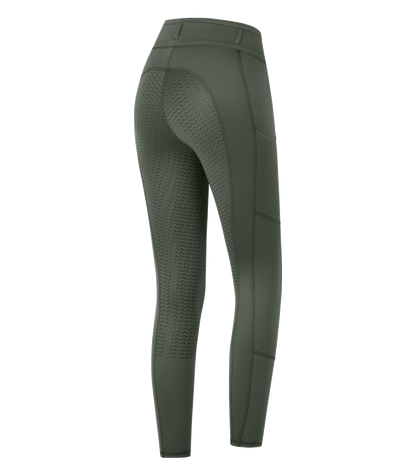 E.L.T - Legging d’Équitation Thermique Ella Kaki