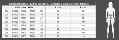 E.L.T - Legging d’Équitation Thermique Ella Asphalte